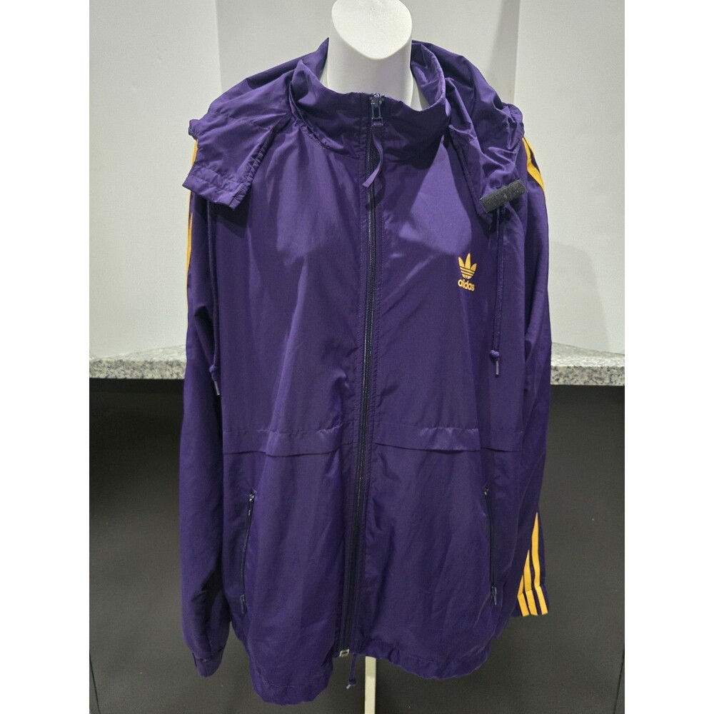 Retro 2008 Adidas Originals LA Lakers Style Track Top Jacket XL